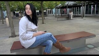 Moza adora boquete unha morea